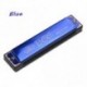 Fekete - Színes vadonatúj Double Row Bee 24 lyuk Harmonica Musical Beginner Ajándék