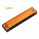 Fekete - Színes vadonatúj Double Row Bee 24 lyuk Harmonica Musical Beginner Ajándék