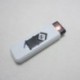 Mini szélálló Flameless Elektronikus öngyújtó USB Újratölthető töltőgyújtó