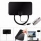 beltéri HDTV erősített HD TV antenna vékony lapos 10FT koax fekete