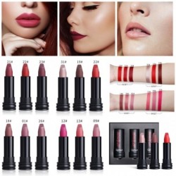 Qibest 3db ajakrúzs készlet szett vízálló hosszantartó