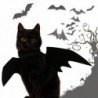 1x kutya Macska állat denevér jelmez halloween karácsony