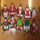 C - Karácsonyi Borosüveg Apréttömb borítás Xmas Santa vacsora Party Table Decoration