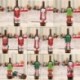 C - Karácsony Santa Wine Bottle Apréco Wrap Cover Xmas vacsora Party Table Decoration