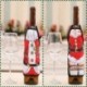 C - Karácsony Santa Wine Bottle Apréco Wrap Cover Xmas vacsora Party Table Decoration