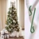 100db karácsonyfa lógó karika díszek DIY Xmas Tree Pendant otthoni dekoráció