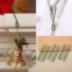 50db - 100db karácsonyfa lógó karika díszek DIY Xmas Tree Pendant otthoni dekoráció