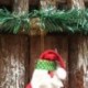 50db - 100db karácsonyfa lógó karika díszek DIY Xmas Tree Pendant otthoni dekoráció