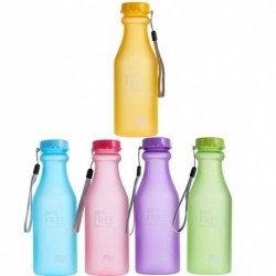 1x Hordozható  kerékpáros kupa kulacs vizespalack Sport Utazás Kemping 550ml