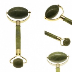 1x Hordozható Jade kő arc Guasha Relax masszírozó roller