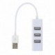 4 portos USB USB 2.0 adapter csatlakozó Hálózati be- kikapcsolás PC laptophoz