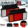 2db 50 LED hátsó hátsó lámpa ISUZU Elf teherautóra NPR NKR NHR NLR 1984-UP