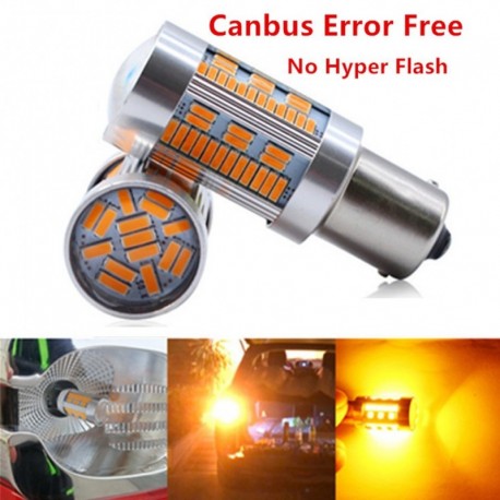 1db Canbus 1156 BAU15S / BA15S Led 4014SMD 105  irányjelző izzó