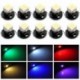 10db T4.7 Autó  5050 1 SMD LED automata műszerfal lámpa fürt izzó