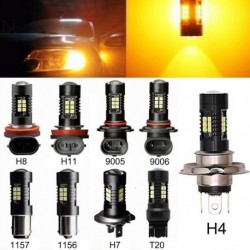1db H7 H8 H11 9005 9006 1156 BA15S 1157 BAY15D T20 7443 LED izzó autó ködlámpa vezetés