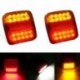 2db 12V / 24V LED-es hátsó lámpa A féklámpa megállítása Világítás Vízálló hajó kocsi