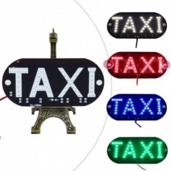 1P 12V LED autó taxi fülke jelző lámpa szélvédő jel szélvédő lámpa
