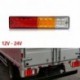 12V / 24V 20LED ATV pótkocsi teherautó hátsó lámpa Yacht autó hátsó irányváltó fék vízálló