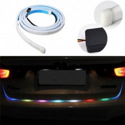 120 cm-es RGB színes autó áramlási típus LED csík hátsó ajtó  jelzőizzó  szalagok lámpa 12V