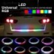 120 cm-es RGB színes autó áramlási típus LED csík hátsó ajtó  jelzőizzó  szalagok lámpa 12V