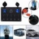 5 Gang kapcsoló vezérlőpult 2 USB és Voltmeter LED szinkron 12V / 24V Autó hajó