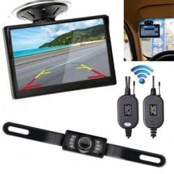4.3 "monitor autó tolató rendszer biztonsági  Reverse Camera éjjellátó Kit Wireless