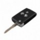 3 gombos Design Flip csere Auto üres Lada távirányító autó kulcs Key Key