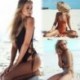 1x 2017 Szexi női bikini egyrészes egy részes fürdőruha Push-Up párnázott szivacsos fürdőruha