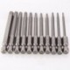 11db 75mm 1/4 inch 6.35mm Hex mágneses Hollow Torx fej csavarhúzó csavarhúzó fúró készlet T6 - T40 szerszám készlet