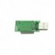 1a USB ellenállás terheléssel a telefon Power Bank, akkumulátor kapacitás vizsgálat