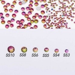 1440db Csillogó kristályos - strasszos dísz körömhöz - műkörömhöz - SS3 verzió - D