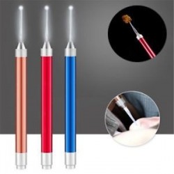 Könnyű LED villogó könnyű fül Pick Wax Earwax Remover Curette Easy Cleaner eszköz