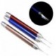 * 1 Piros. Könnyű LED villogó könnyű fül Pick Wax Earwax Remover Curette Easy Cleaner eszköz