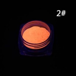 1 adag Sötétben világító - Foszforeszkáló pigment por körömhöz - műkörömhöz - 2-es verzió