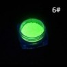 1 adag Sötétben világító - Foszforeszkáló pigment por körömhöz - műkörömhöz - 6-os verzió