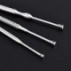 1 *. Rozsdamentes acél füles viasz pálca eltávolító Curette tisztító fül Pick Tool Új