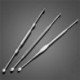 3 *. Rozsdamentes acél füles viasz pálca eltávolító Curette tisztító fül Pick Tool Új