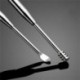 3 *. Rozsdamentes acél füles viasz pálca eltávolító Curette tisztító fül Pick Tool Új