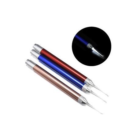 LED zseblámpa fül Pick tisztább gyerek fehér LED fény zseblámpa baba fül tisztítás