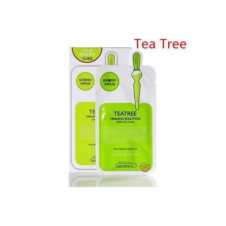 Tea fa. Koreai arcmaszk lap mély nedves arcmaszk csomag essence bőrápoló smink