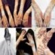 Ideiglenes Tetoválás - vízálló matrica - unisex - Henna szerű mintával - 2-es verzió