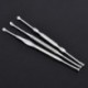 3 *. Rozsdamentes acél fülpick curette viaszpálca Earpick eltávolítása Hasznos tisztító eszköz