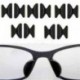 5 pár pár szilikon csúszásgátló ragasztó az orrpadra a szemüveg napszemüveg szemüvegéhez