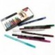 Sötét lila. 2PCS hosszúszőrű szemhéjfesték ceruza pigment vízálló szemceruza smink kozmetikai