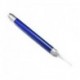 * 1 Kék. Safe Ear Pick Wax Remover tisztító Curette fül tisztítás LED zseblámpával