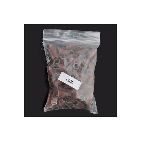 100db-os Csiszológyűrű készlet körömcsiszoló gépekhez - 120-as