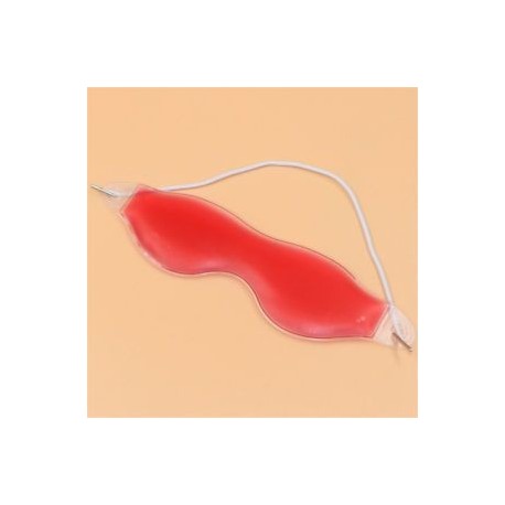 Gél szemmaszk hideg csomag meleg meleg jéghűvös nyugtató fáradt szemek fejfájás 1PCS