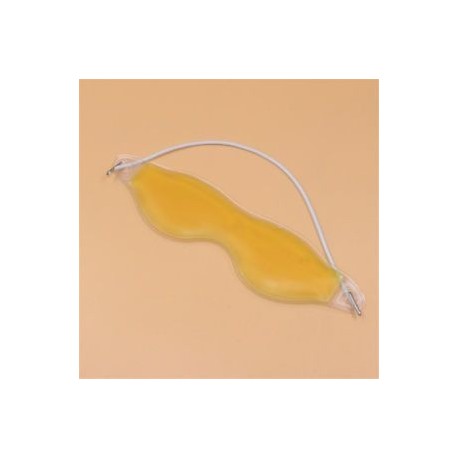 Sárga. Gél szemmaszk hideg csomag meleg meleg jéghűvös nyugtató fáradt szemek fejfájás 1PCS