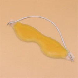 Sárga. Gel Eye Mask megnyugtató fáradt szemek Fejfájás Pad Eye Cold Warm Hot Ice Cool Fashion