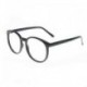 Matt fekete. Divat Unisex világos lencse szemüveg keret Retro kerek férfi nők Nerd szemüveg
